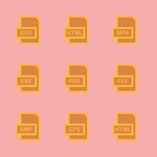 File Types  ( Free ) icons pack