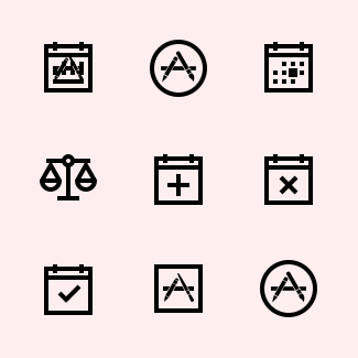 Line Awesome Vol.1 icons pack