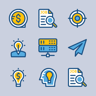 Seo and Marketing icons pack
