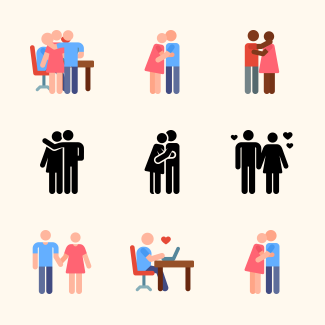 Love icons pack