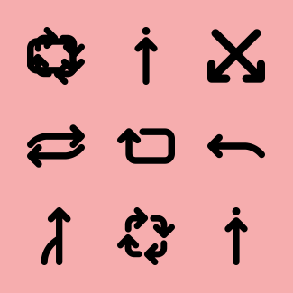 Arrows Set 3 icons pack