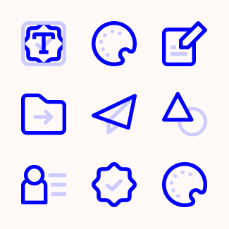 Edit tools icons pack