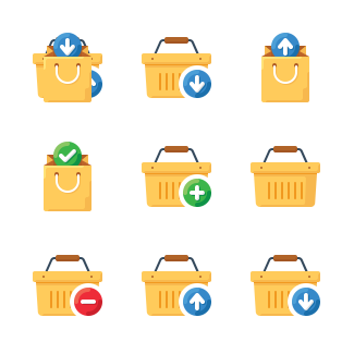 Shop icons pack