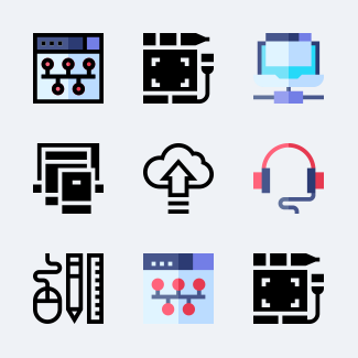 Web Design icons pack