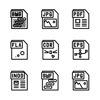 Strokeicon Volume 22 (Filetype) icons pack
