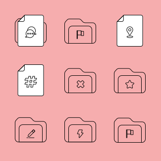 File And Folder 007 icons pack