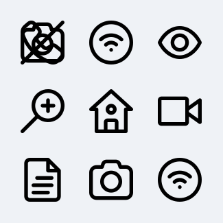 Basic UI icons pack
