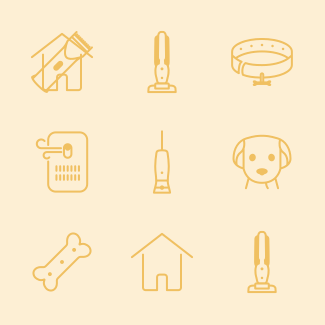 Fur baby icons pack