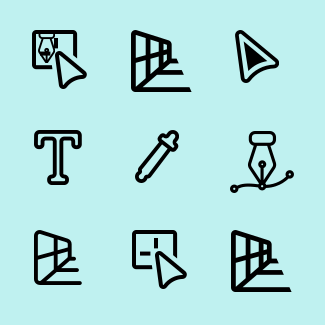 Illustrator icons pack