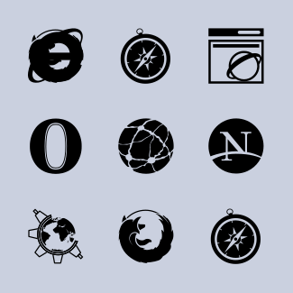 Browsers icons pack