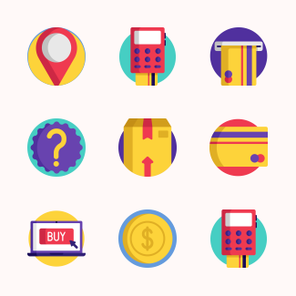E-commerce icons pack