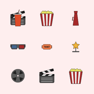 The Movies icons pack