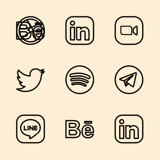 Social Media icons pack