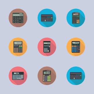 Calculater Vol 1 icons pack