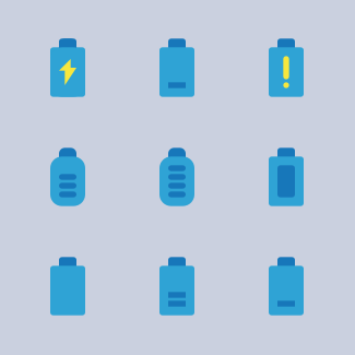 Battery ( Free ) icons pack