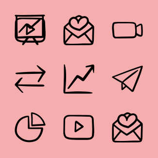 Doodle icons pack