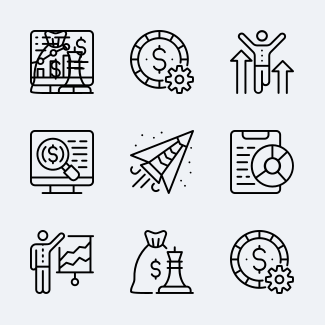 Marketing and Finance icons pack