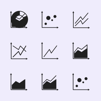Free Business Chart Pack Filled icons pack