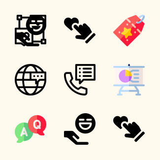Customer Reviews icons pack