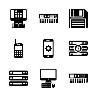 Devices icons pack