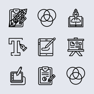 Graphic Design icons pack