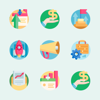 Job Promotion icons pack