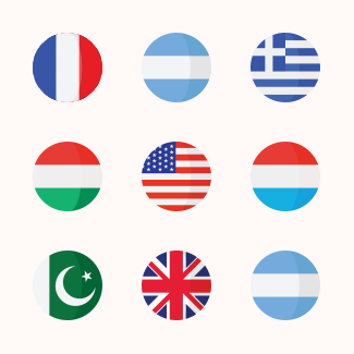 Flags icons pack