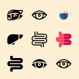 Medicine icons pack