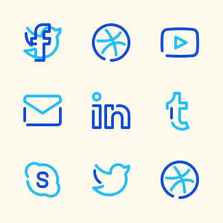 buno: Social Networks icons pack
