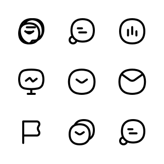 Coco Line icons pack