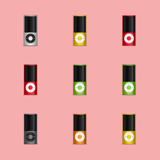 iPod Nano 5g icons pack