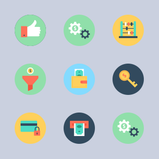 Finance icons pack