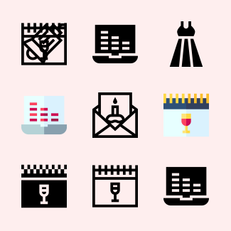 Night Party icons pack