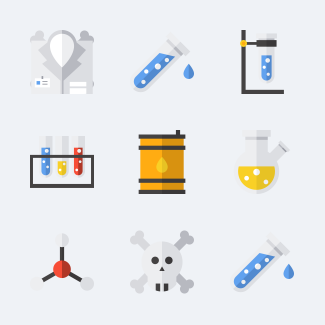 Lab Elements icons pack