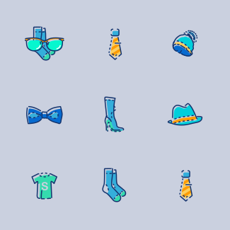 Free e-commerce pictograms icons pack