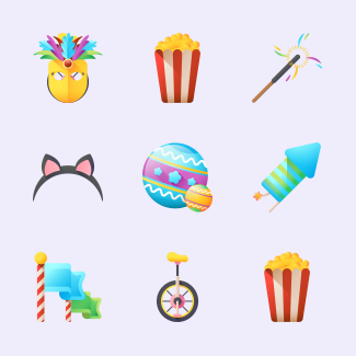 Fair icons pack