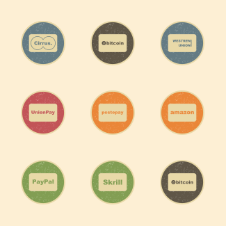 Payment Vintage icons pack