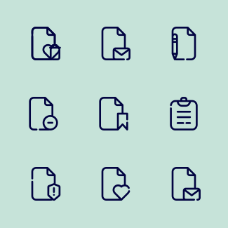 Document icons pack