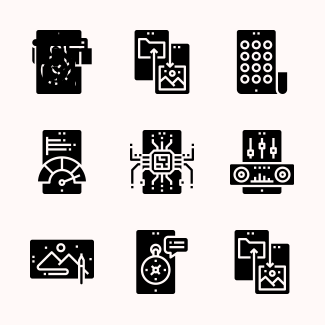 Mobile Technology icons pack