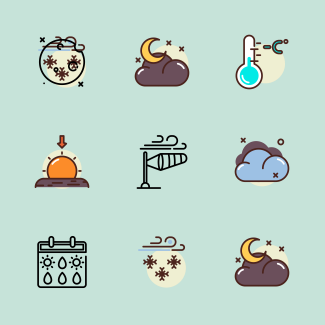 Weather icons pack