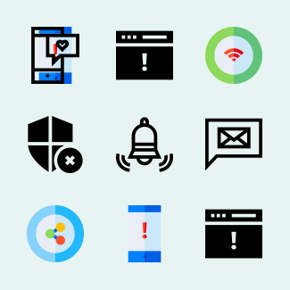 Notifications icons pack