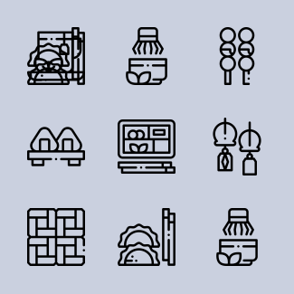 Japan icons pack