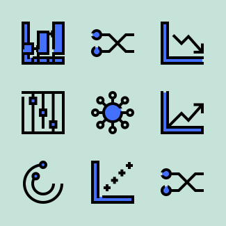 Infographic icons pack