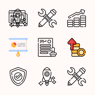 Marketing icons pack