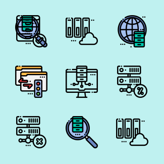 Big Data icons pack