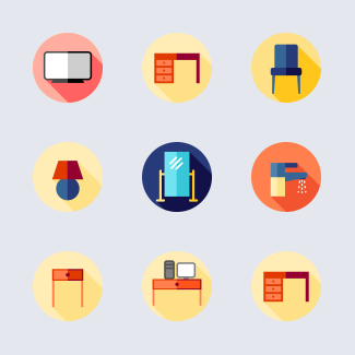 Household icons pack