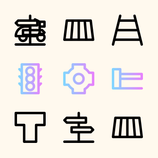 Traffic and Driving icons pack