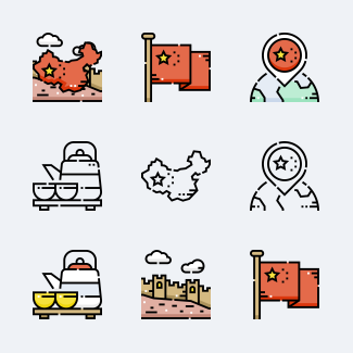 China icons pack