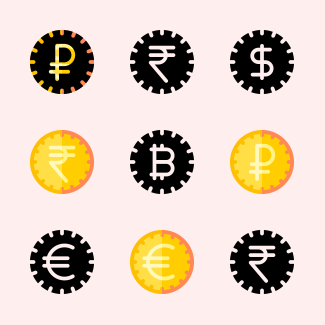 Currency icons pack